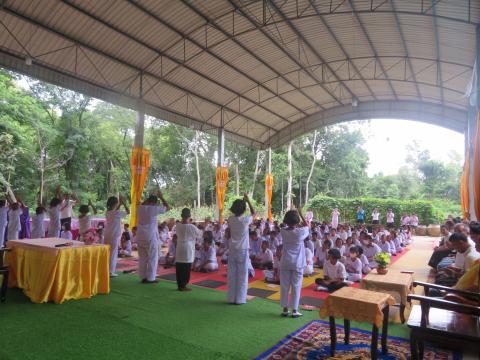 โครงการอบรมคุณธรรม จริยธรรมเด็ก เยาวชนตำบลบ้านปรือ