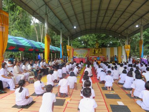 โครงการอบรมคุณธรรม จริยธรรมเด็ก เยาวชนตำบลบ้านปรือ